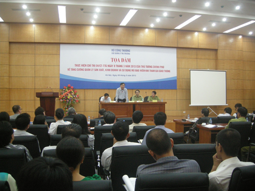 Tăng cường quản lý, sản xuất và kinh doanh mũ bảo hiểm